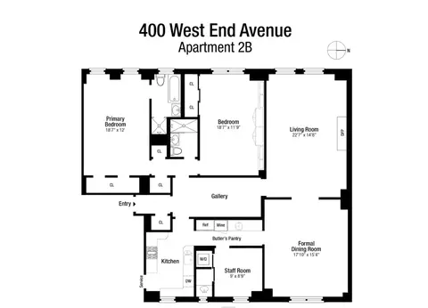 400 W End Ave #2B, New York, NY 10024