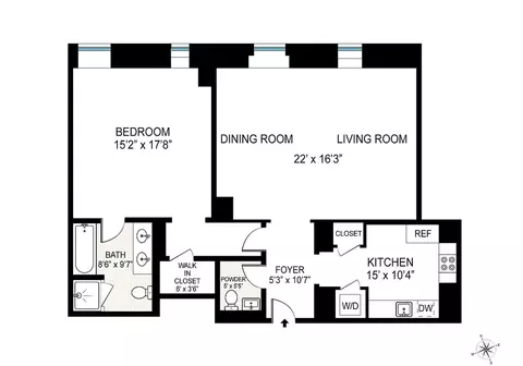 1 Central Park S #1605, New York, NY 10019