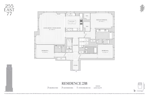 255 E 77th St #23B, New York, NY 10075