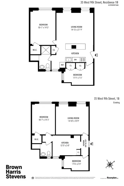 35 W 9th St #1B, New York, NY 10011