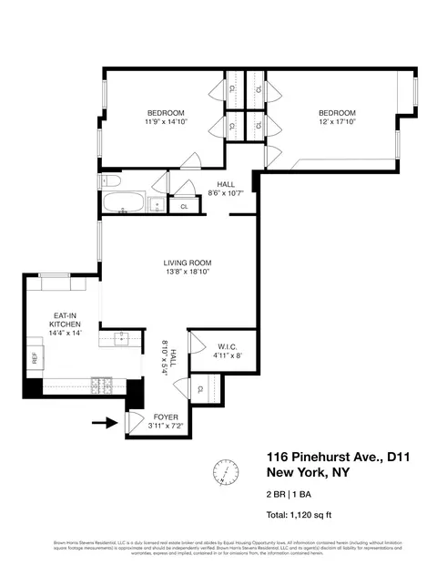 116 Pinehurst Ave #D11, New York, NY 10033