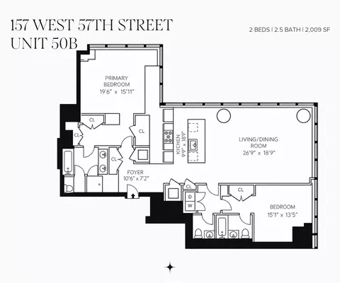 157 W 57th St #50B, New York, NY 10019