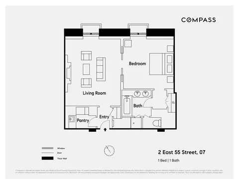 2 E 55th St #907W20, New York, NY 10022