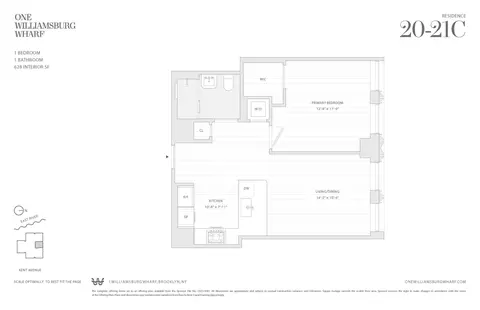 480 Kent Ave #20C, Brooklyn, NY 11249