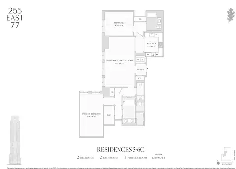 255 E 77th St #5C, New York, NY 10075