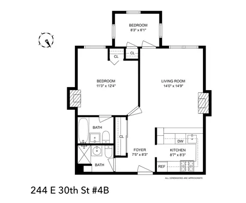 244 E 30th St #4B, New York, NY 10016