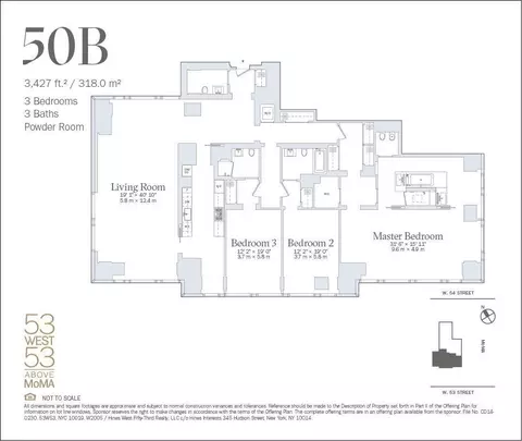 53 W 53rd St #50-B, New York, NY 10019