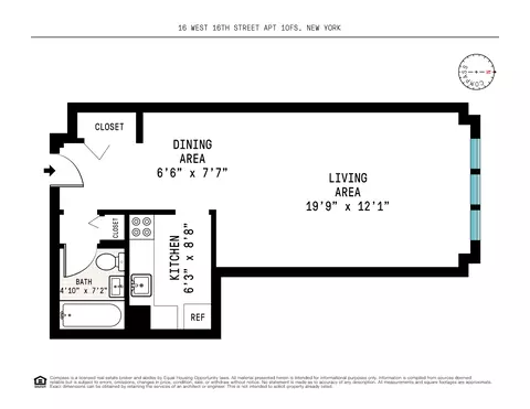 16 W 16th St #10FS, New York, NY 10011