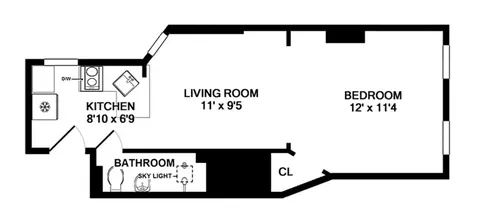 522 W 50th St #E3, New York, NY 10019