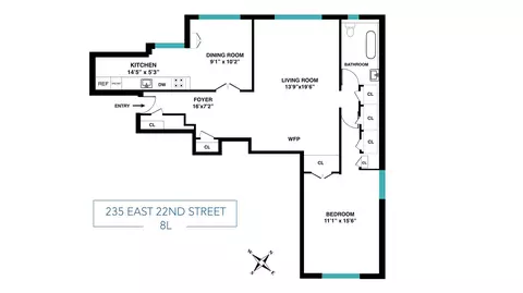 235 E 22nd St #8L, New York, NY 10010