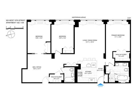 200 W 79th St #10GH, New York, NY 10024