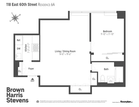 118 E 60th St #6A, New York, NY 10022