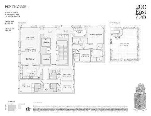 200 E 75th St #PH1, New York, NY 10021