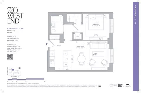 720 W End Ave #3C, New York, NY 10025