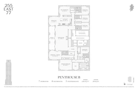 255 E 77th St #PHB, New York, NY 10075