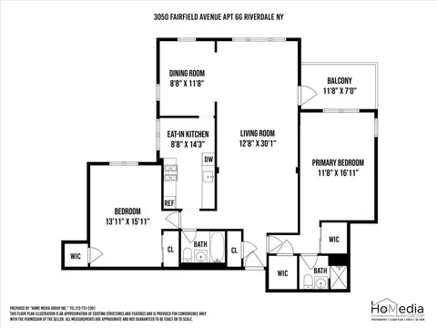 3050 Fairfield Ave #6-G, New York City, NY 10463