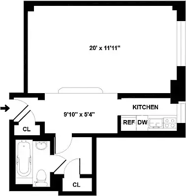 200 W 20th St #1007, New York, NY 10011