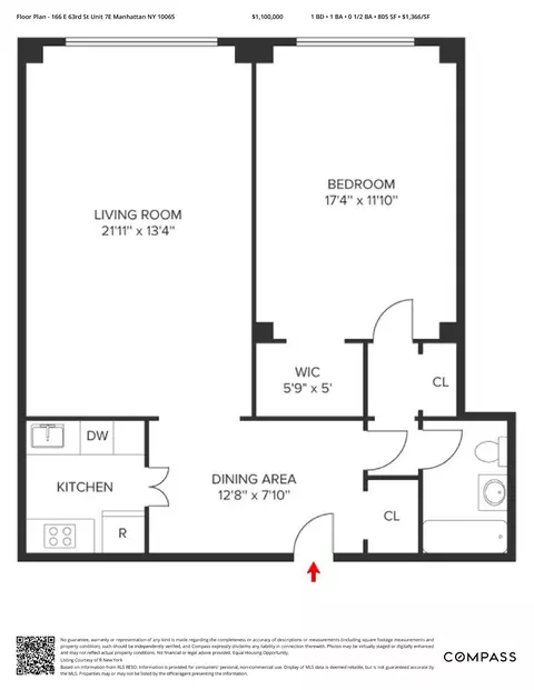 166 E 63rd St #7E, New York, NY 10065