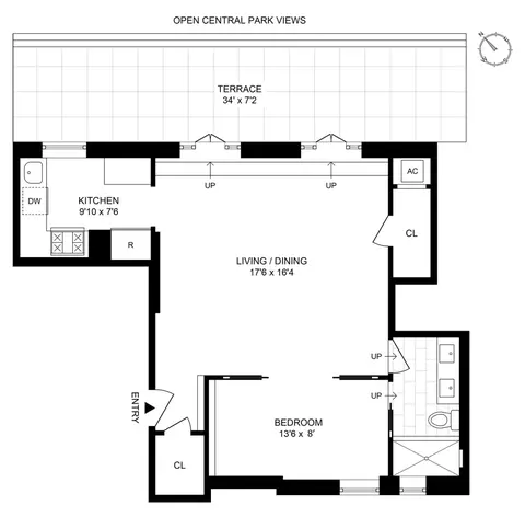 25 Central Park W #20R, New York, NY 10023