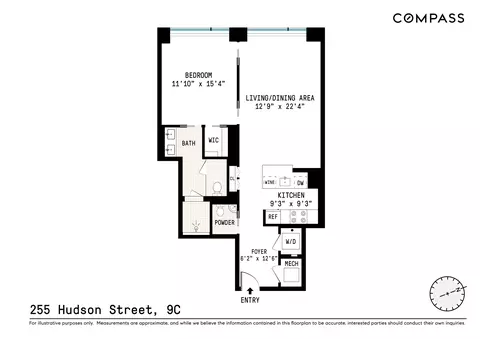 255 Hudson St #9C, New York, NY 10013