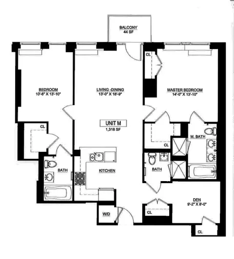 454 W 54th St #3M, New York, NY 10019