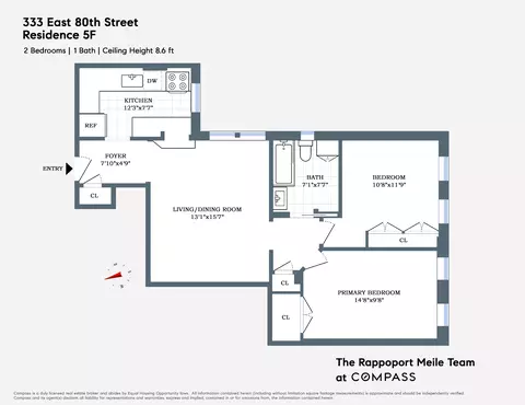 333 E 80th St #5F, New York, NY 10075