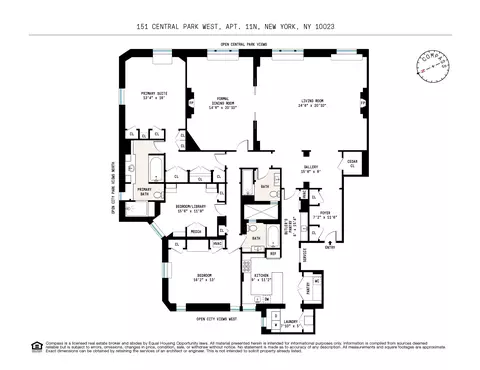 151 Central Park W #11NORTH, New York, NY 10023
