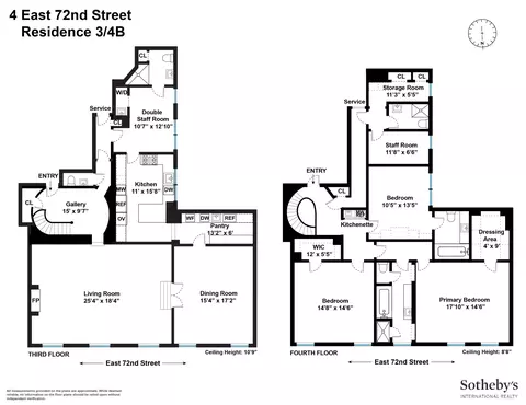 4 E 72nd St #3/4B, New York, NY 10021