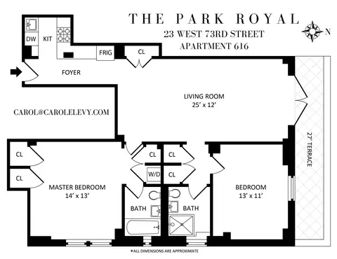 23 W 73rd St #616, New York, NY 10023