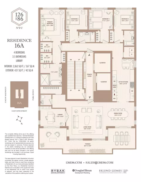 126 E 86th St #16A, New York, NY 10028