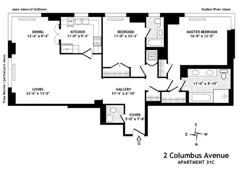 2 Columbus Ave #31C, New York, NY 10023