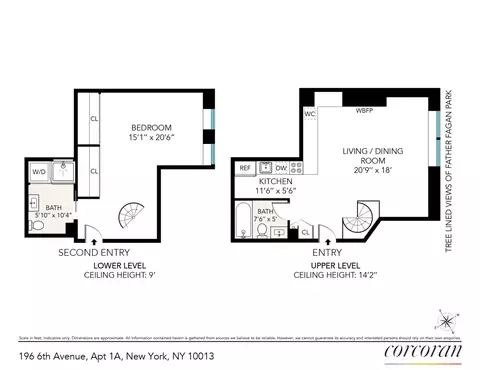 196 6th Ave #1A, New York, NY 10013