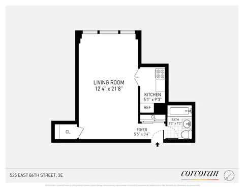 525 E 86th St #3E, New York, NY 10028
