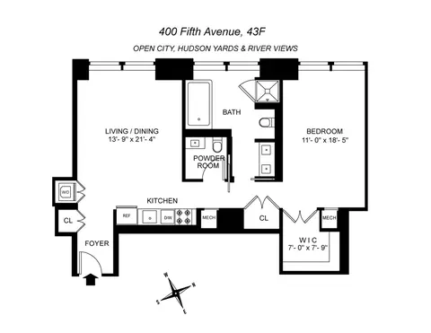 400 5th Ave #43F, New York, NY 10018