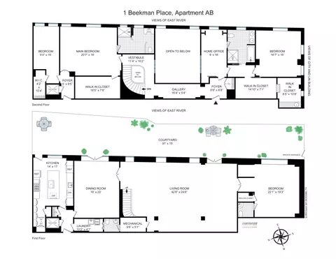 1 Beekman Pl #AB, New York, NY 10022