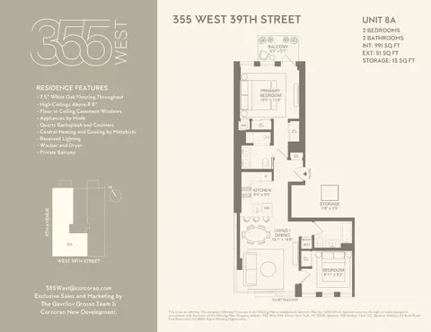 355 W 39th St #8A, New York, NY 10018