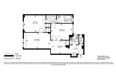 64 E 86th St #11A, New York, NY 10028