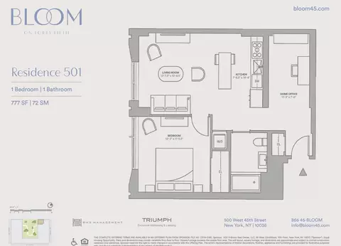 500 W 45th St #501, New York, NY 10036