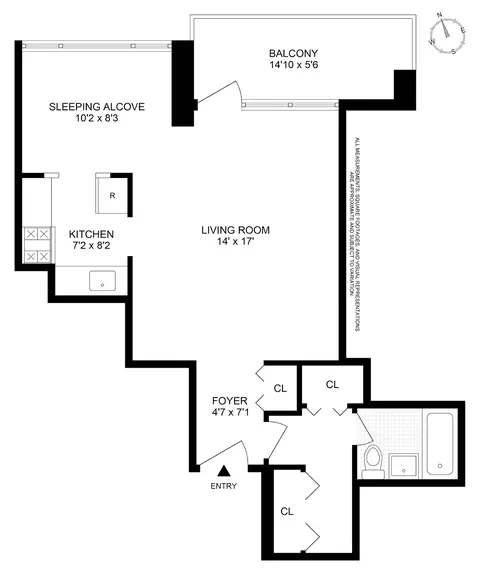 75 Henry St #8C, Brooklyn, NY 11201
