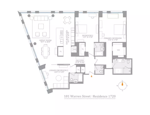 101 Warren St #1720, New York, NY 10007