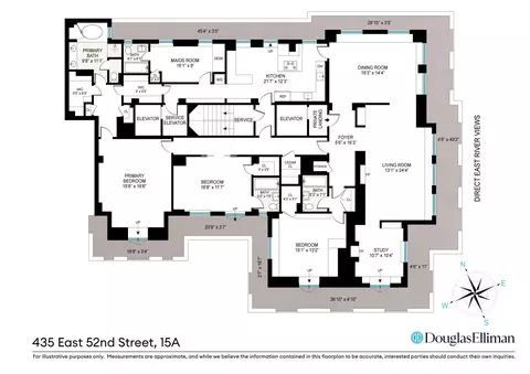 435 E 52nd St #15A, New York, NY 10022