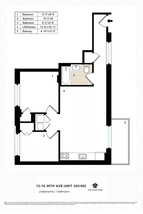12-16 30th Ave #302, New York City, NY 11102