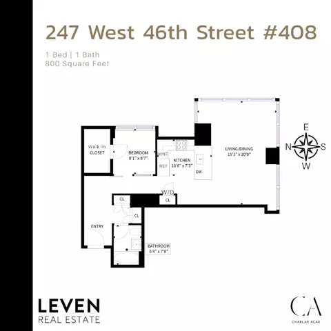247 W 46th St #408, New York, NY 10036