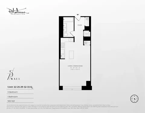 75 Wall St #25Q, New York, NY 10005