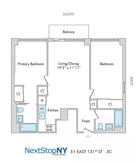 48 E 132nd St #5C, New York, NY 10037