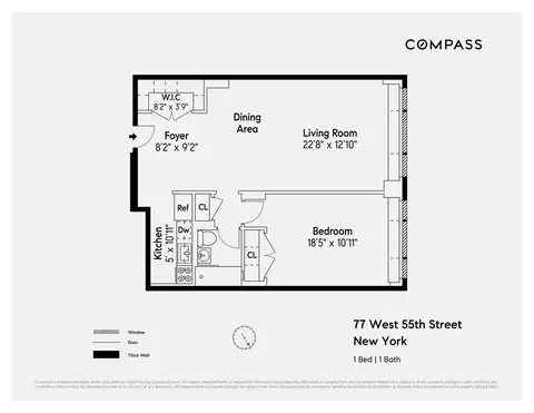 77 W 55th St #9F, New York, NY 10019