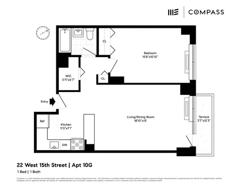 22 W 15th St #10G, New York, NY 10011