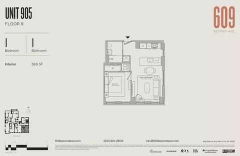 609 2nd Ave #905, New York, NY 10016