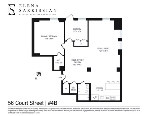 56 Court St #4B, Brooklyn, NY 11201