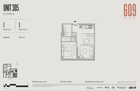 609 2nd Ave #305, New York, NY 10016